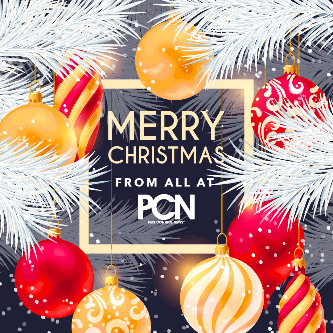 PestControlNews's tweet photo. We’d like to wish you and yours a Merry Christmas. 🎄🎅 https://t.co/1ylhb3yNIm