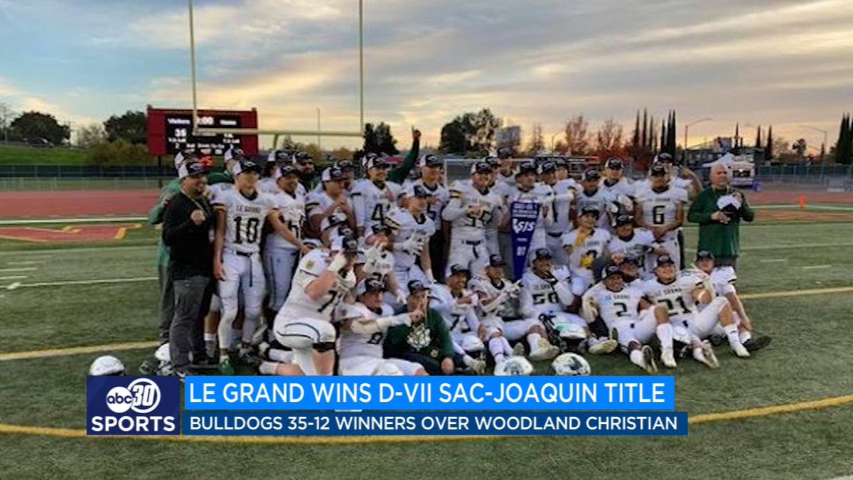 Speaking of CalHi Sports’ and its position as authority on small school 🏈: Le Grand #9 in State D5 rankings, after winning Section title &amp; falling to unbeaten - and eventual State Bowl champ - Fall River from way up north🤠 Le Grand &amp; Argonaut great Small School stories for 2021