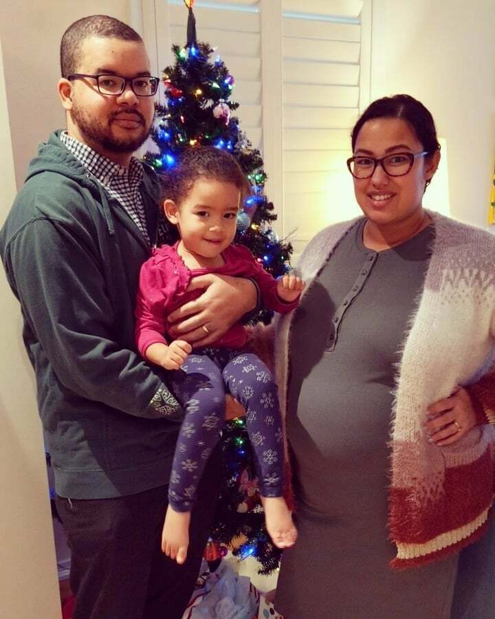 andreascottart's tweet photo. Santa's bringing one gift a little late this year - baby #2 well be making an appearance in mid February!

Kira's looking forward to being a big sister! https://t.co/MJuKeEqKLZ https://t.co/T6seCGTgUC