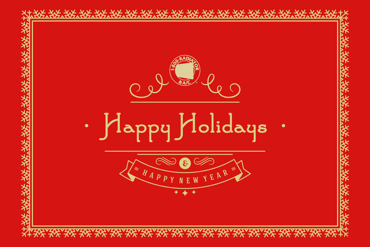 1_800Radiator's tweet photo. Happy Holidays to all! #HappyHolidays https://t.co/2Obg7yq6bZ