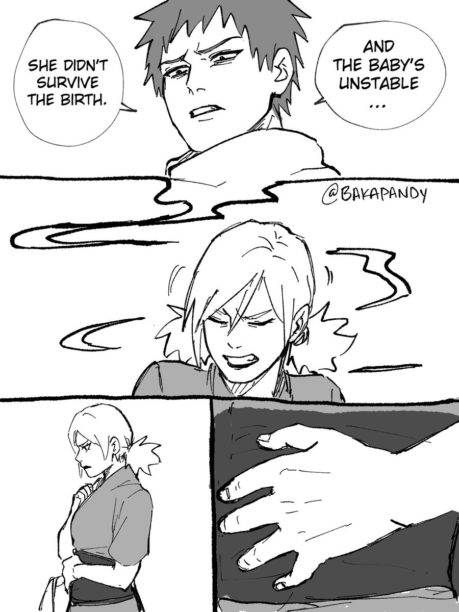 「Like the Desert Blaze」Part 1 (of 4)
A ShikaTema story
CW: mentioned death during childbirth
(1/3)