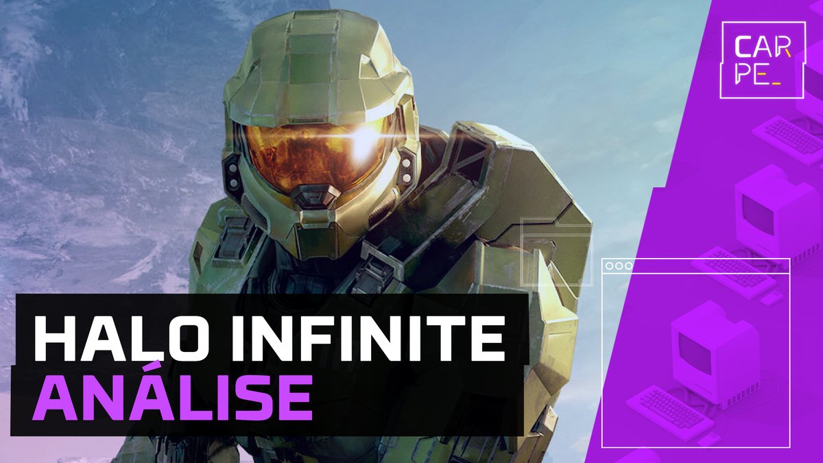 xCarpenedo's tweet photo. Após muitas expectativas, controvérsias e uma longa espera de 6 anos, Halo está de volta. No vídeo de hoje, a minha análise da campanha de HALO INFINITE, sem spoilers. É sobre um retorno às raízes, mas também uma promessa pro futuro.

Vídeo no tweet abaixo! ⬇️ https://t.co/vqGIcGXneB