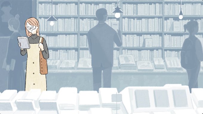 「何かを持っている 図書館」のTwitter画像/イラスト(古い順)