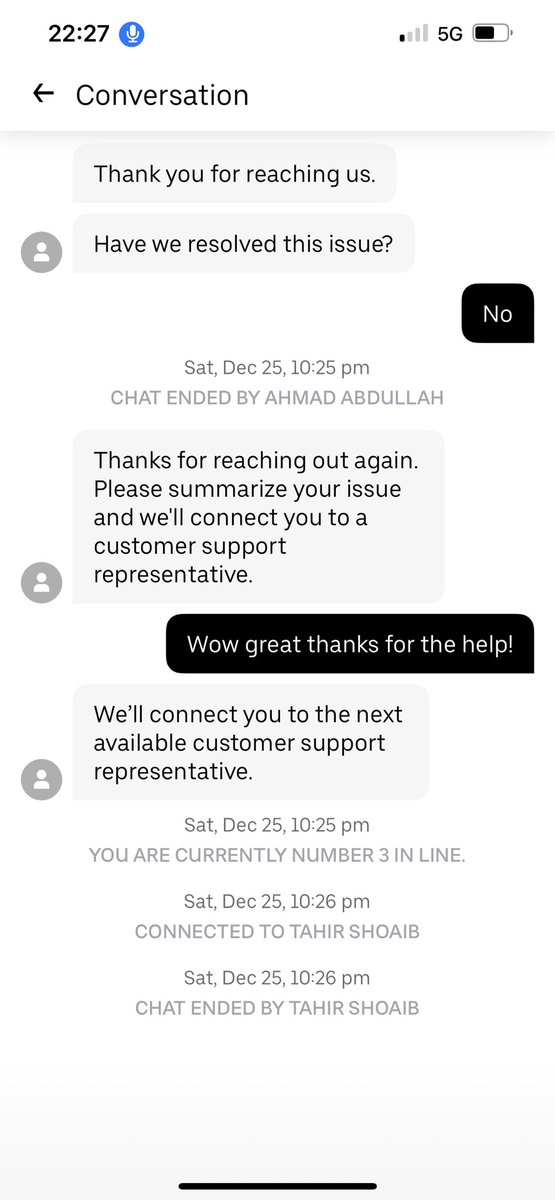 i_ranian's tweet photo. @Uber_Support This is crappy service https://t.co/gFuhcNDD6v