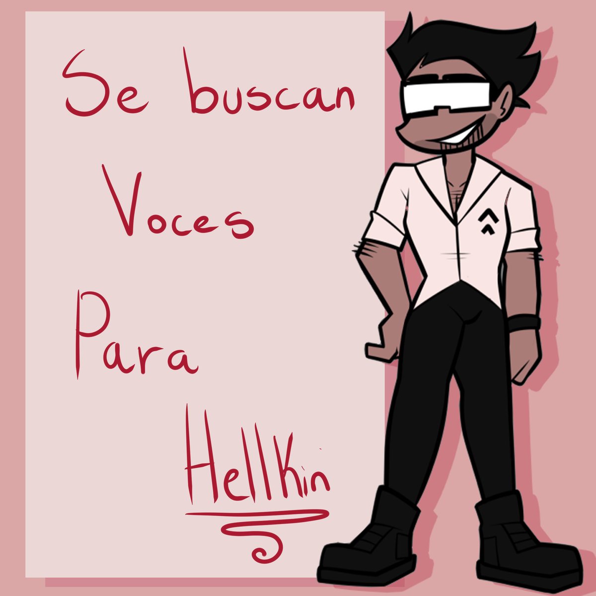 HellkinOficial's tweet photo. Se abre hilo de las voces que se hacen falta para hellkin!✨
En pocas palabras se abren audiciones! #hellkin
(Diseño como arte de tankman por ;; @Cote_saurio ) https://t.co/25AGe7WKVL