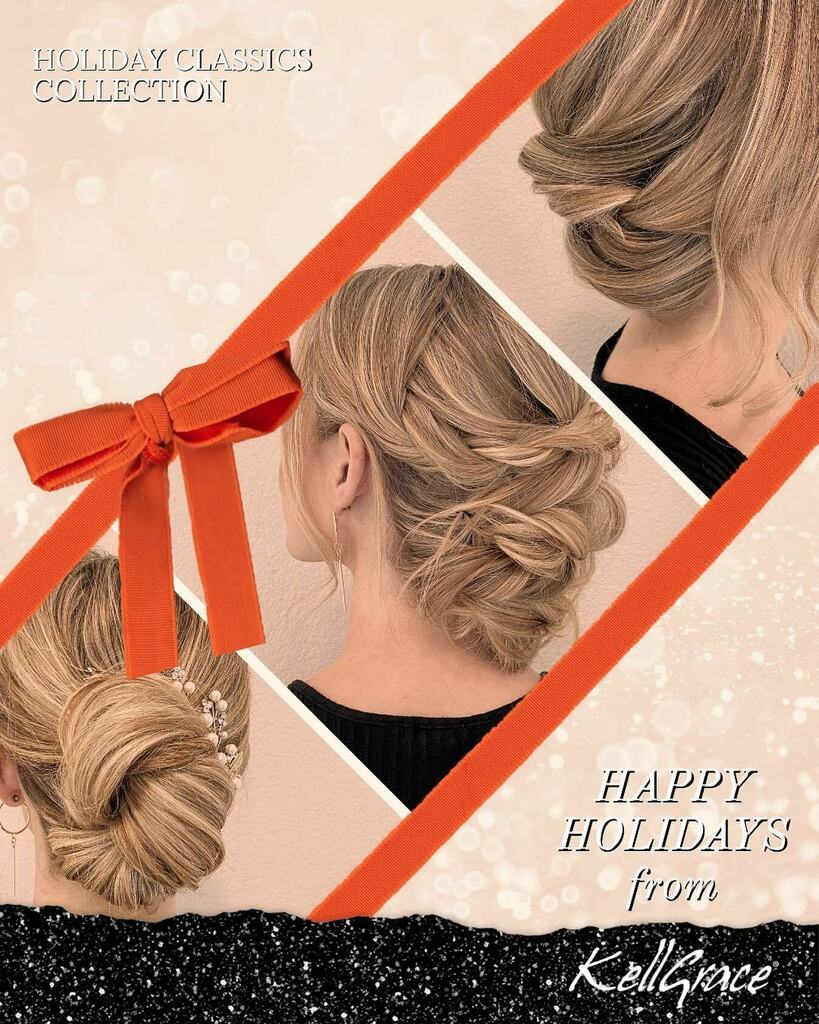 KellGraceDesign's tweet photo. Merry Christmas! I hope everyone has a beautiful day! 
.
.
#kellgrace #updo #tutorial #hairtutorial #updotutorial #braid #braids #hairstyle #style #stylist #hairstylist #blondehair #longhairdontcare #hairup #hairtrends #bridalhair #bridehair #bridalparty… https://t.co/yGOwkNIbum https://t.co/lfjYvqRGQn