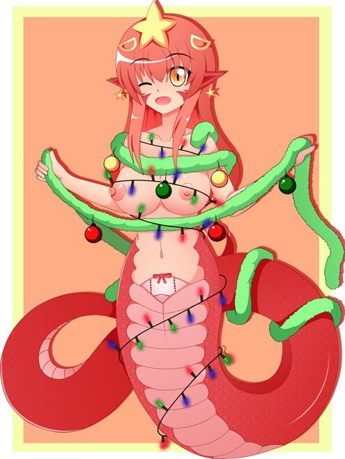 ModellingKuoh's tweet image. The Lamia have not spent or celebrated much events that the humans celebrate. She is interested in the festive holidays. So now she is here to celebrate Christmas in many ways. But she likes showing her body. Merry Christmas from the best Lamia.

Model: @MiiaTheNoodle 

❤️&amp;amp;🔁