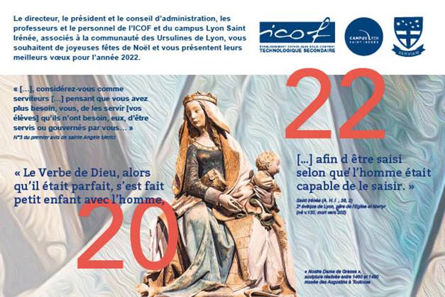 ICOFLyon's tweet photo. Toute l'équipe vous souhaite de passer de belles fêtes de fin d'année ! #noel2021 #voeux #fetesdefindannee https://t.co/bgzuUD6JZP