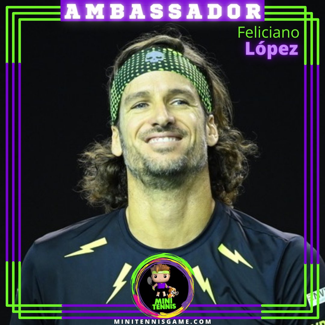 minitennisgame's tweet photo. 🚨 BIG ANNOUNCEMENT 🎾

MINITENNIS is very proud to announce another ambassador: 🏆🥇FELICIANO LOPEZ, a famous worldwide tennis player, he played doubles long time with RAFA NADAL, and he was in the top#14 ATP worldwide!!!. He is supporting MINITENNIS game too!!! https://t.co/BG9usL1z7q