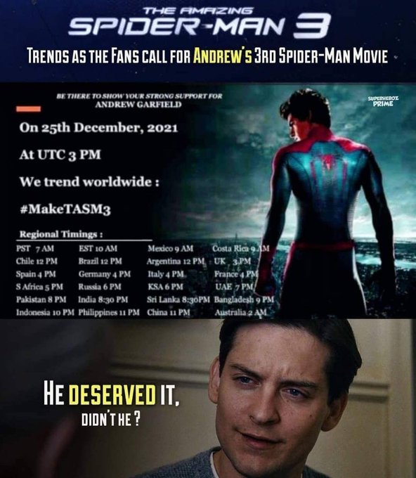 SaveWebHead's tweet image. #MakeTasm3