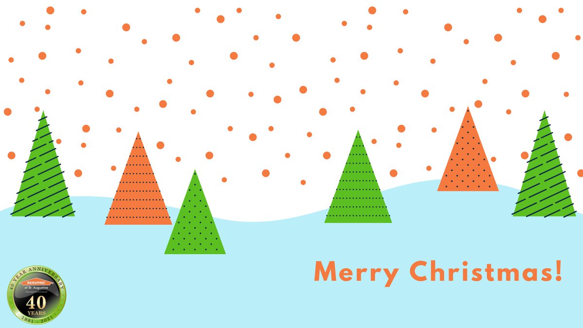 SERVPROStAug's tweet photo. #MerryChristmas from your friends at #SERVPRO of #StAugustine! We hope you are enjoying a wonderful holiday. https://t.co/O1ryHqTnR0