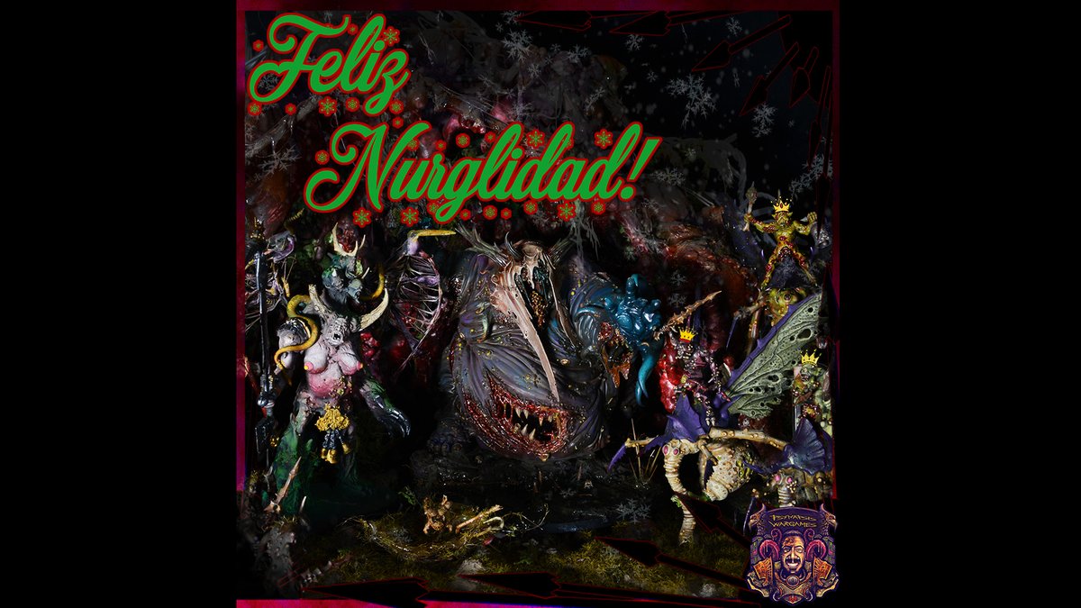 PsynapsisW's tweet photo. Feliz NURGLIDAD A TOD@S comunidad WARGAMERA de Twitter!!! https://t.co/TXCGKN22pJ