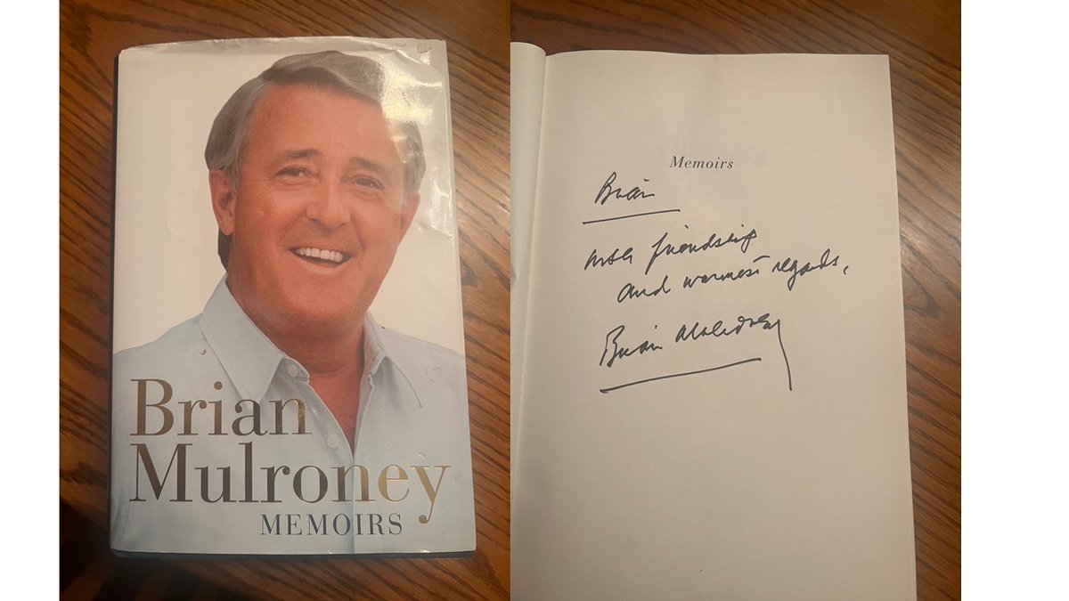 brianmasschaele's tweet photo. Merry Christmas!  My family was good to me but this gift was special.  I asked @JeffYurekMPP  to get this signed for me.  I then forgot about it but he dropped this off yesterday to my wife which she gave me today.  I am a political junkie so this means a lot.  Thanks Jeff. https://t.co/jGgtBrt0co