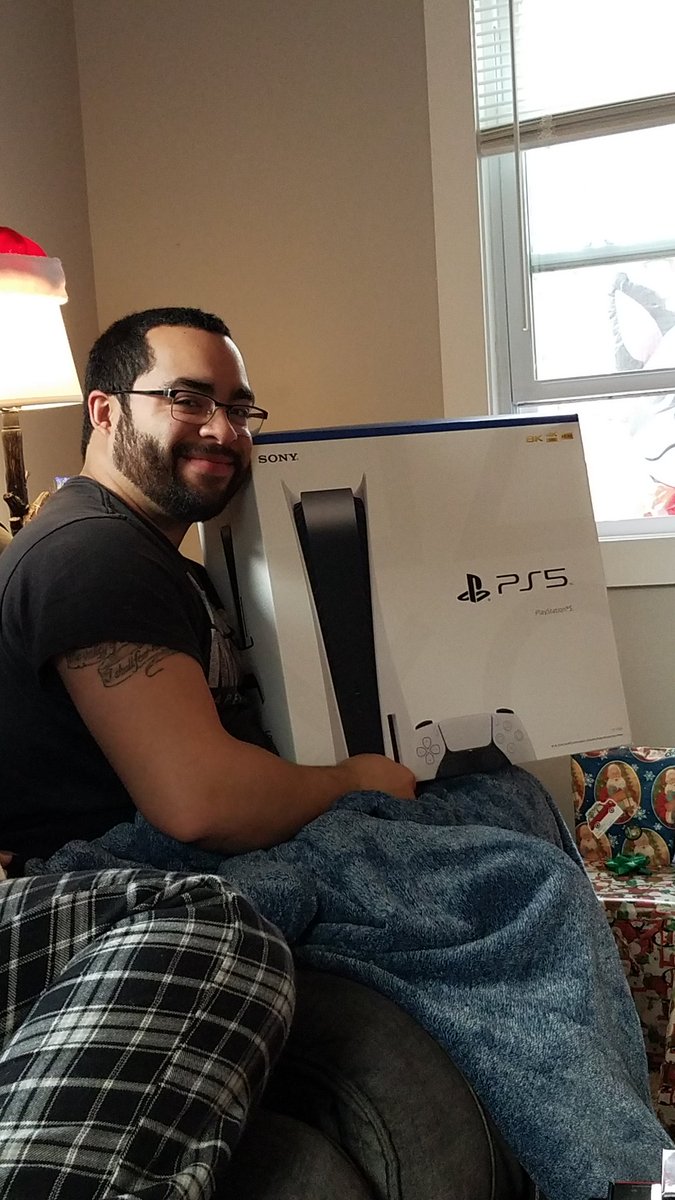 Ultra_Sonic737's tweet photo. My brother-in-law finally got what he's been wishing for, thanks to my sister. #NoPS5? Yes PS5. ππ€ https://t.co/6plvvxWFMI