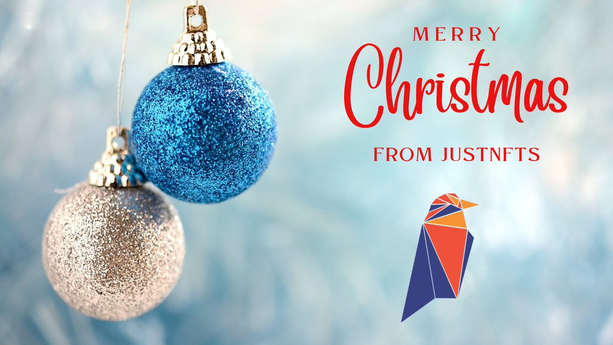 Just_NFTs's tweet photo. Merry Christmas #Ravenites from us at #JustNFTs!!! Wishing you and your family health, happiness, peace, and prosperity this Christmas and in the coming New Year. Did you give anyone #NFTs for Xmas? π π
π https://t.co/IdshIf9htn
