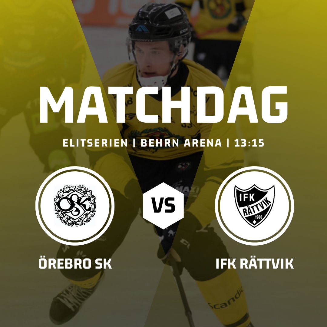 🆚️ <a href="/IFKRattvik/">IFK Rättvik</a> 
➡️ Elitserien | omg. 16
📌 Behrn Arena 
📺 Sportbladet 
📲 Elitrapport
