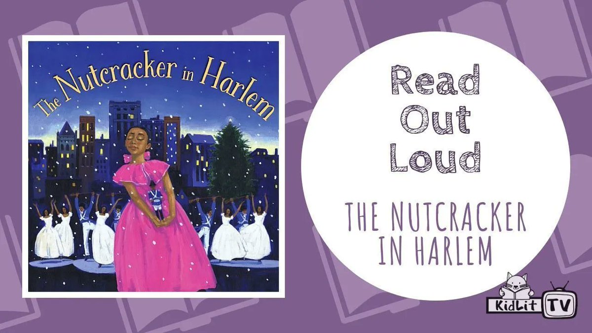 KidLitTV_NYC's tweet photo. #MerryChristmas! Wind down this evening with #ReadOutLoud &amp; THE NUTCRACKER IN HARLEM written and read by @temcmorrow, illustrated by multi-award-winner &amp; @KidLitTV_NYC Team Member,  #JamesRansome: https://t.co/Bjpn6cTJqo #ChristmasDay #kidlit #Christmas2021 #diversebooks https://t.co/gWIWeKMSbd
