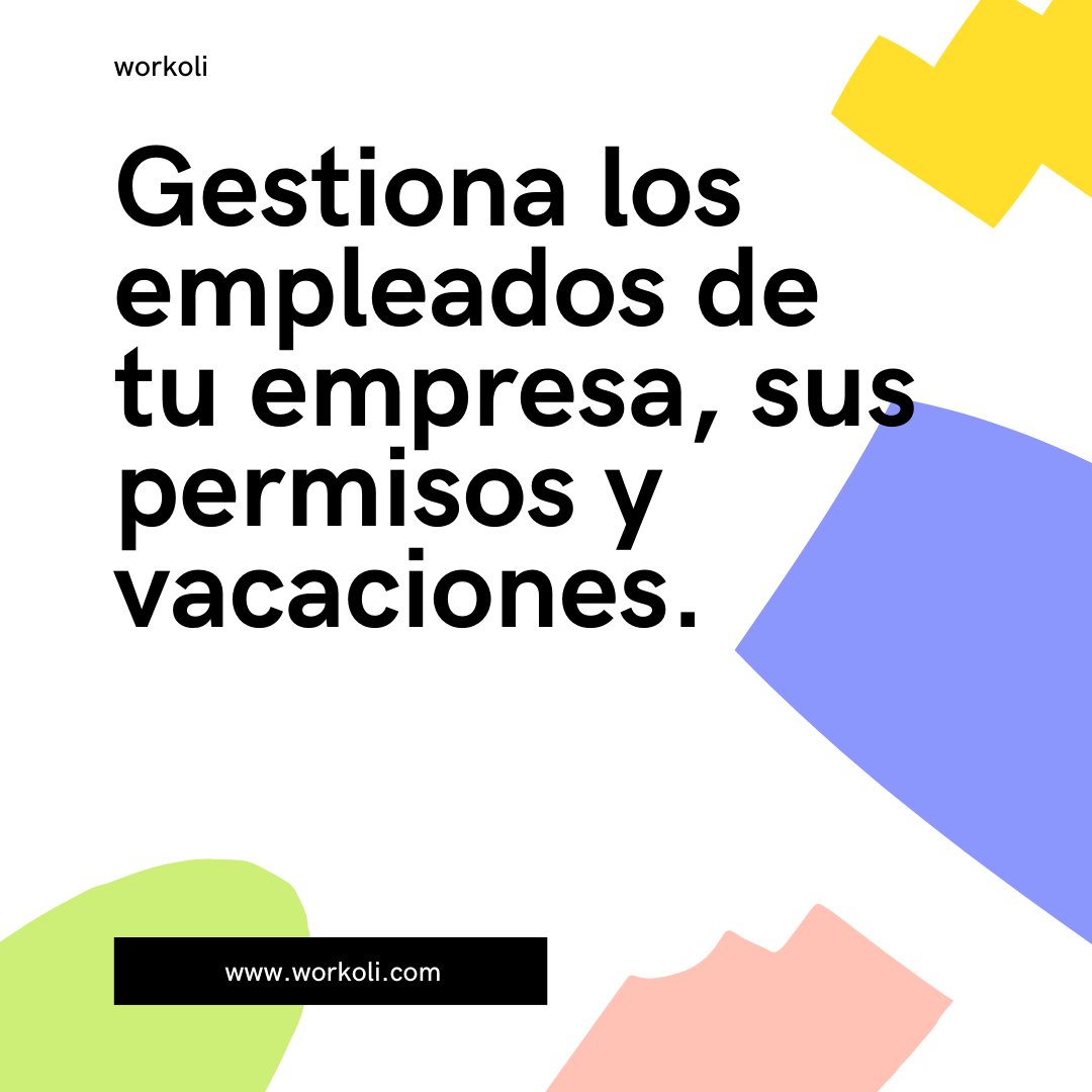 🚀 Gestiona los empleados de tu empresa, sus permisos y vacaciones.

🌐 workoli.com

🔑 #workoli #crm #rrhh #facturacion #gamificación #talento #contabilidad #leads