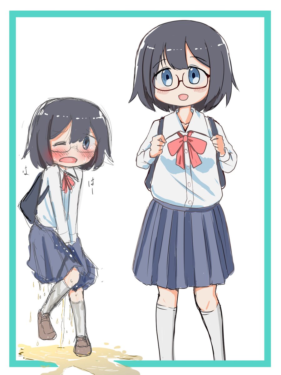 お題箱 かもぬたさん(@kamonuta)の子の穂波七海ちゃん。七海ちゃんかわいいよね。 