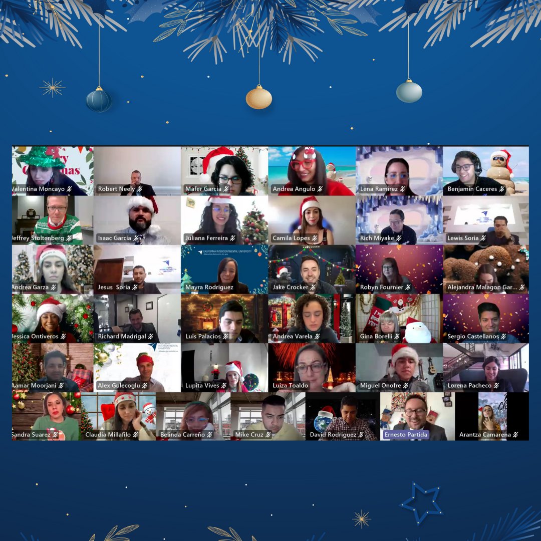 CalUniversity's tweet photo. The main idea of Christmas is loving each other. Let's take a moment to spread some love with our families and friends.
The CIU team wishes you a Merry Christmas!
#CIU #CalUniversity #University #OnlineEducation #Christmas #MerryChristmas #UniversityLife https://t.co/XoC7KudNmA