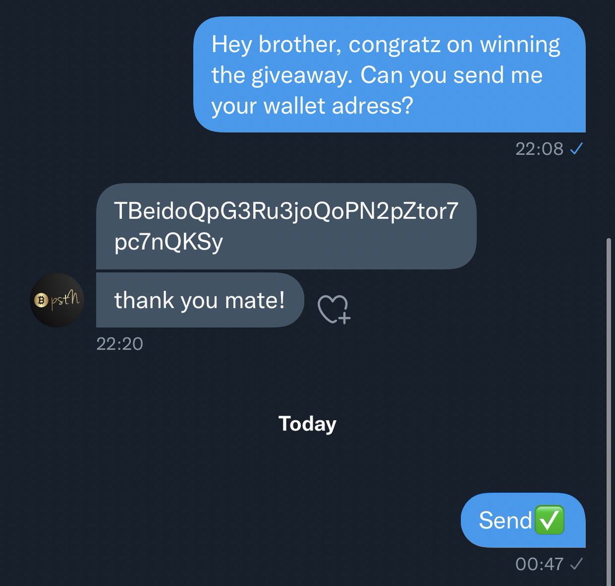 GEMKINGG's tweet photo. Aight first giveaway winner is in! @pstncrypto congratulations 🎉 
Next winner 🔜 https://t.co/EBjHI4K2qP