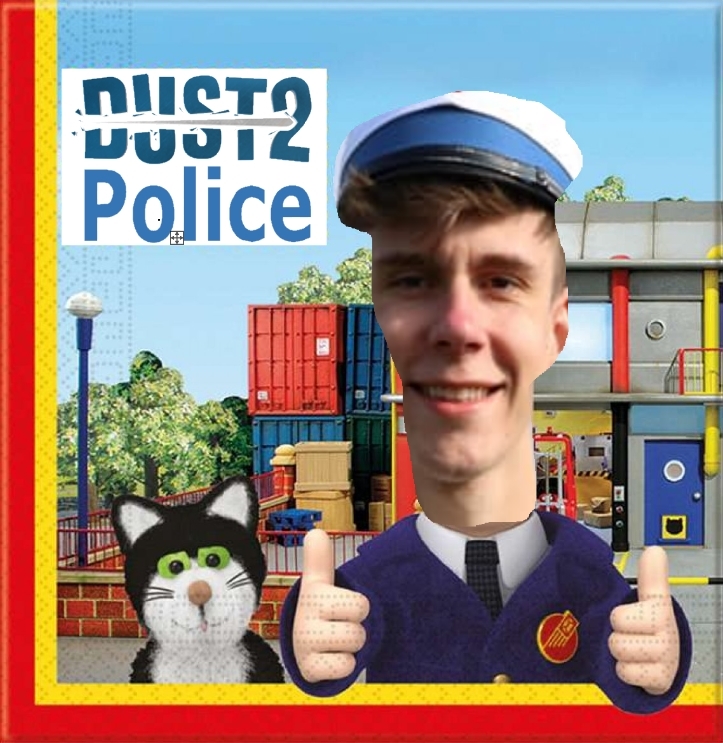 tourdejusteat's tweet photo. Så fangede vi @Gilboorg i uniformen 🤡💌👮🚨 https://t.co/s4nUCNFyuA