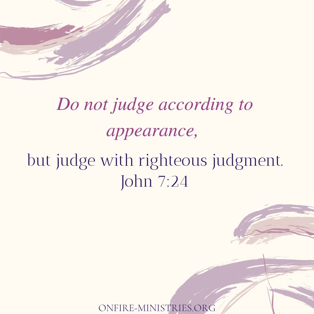 PatDomangueOFM's tweet image. #BiblicalTension #John724 #donotjudge #Judgewithrighteousjudgment