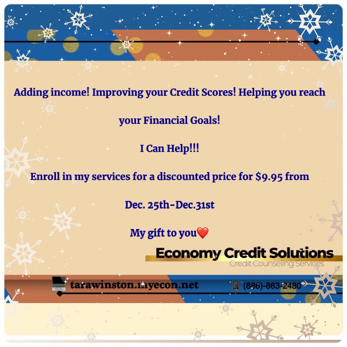 allentara38's tweet photo. If you need a plan to get out of debt, improve your credit scores, add income back into your paycheck etc. I have the tools, system and know how, even DYI credit repair to help you.
Please Like, Comment and Share Share Share!! 
Thank you❤️ https://t.co/BRPSGmTcMm