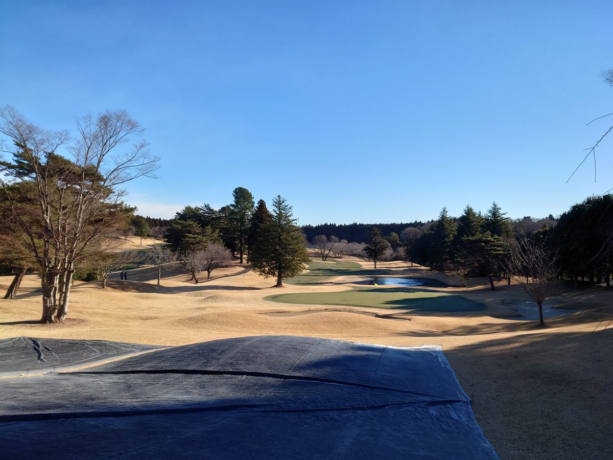 golfoot110's tweet photo. おはようございます〜3時間半かけて到着⛳
打ち納め、今年は腰の調子が悪くゴルフ出来なかったな😢
#ロイヤルメドゥゴルフ倶楽部 https://t.co/H8a4BAvRaG