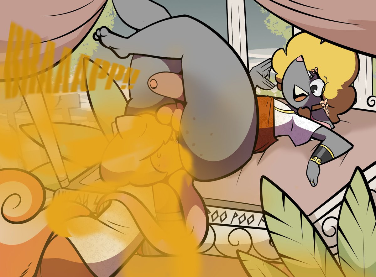 Existimatio3's tweet photo. It is by royal decree that every disobedient slave woman MUST muffle my rancid farts! They shouldnt be crying, it is an honor to have my ROYAL GAS blasting and rattling with in their mouths! (Amazing christmas art made by @Squiddy62 HOW AWESOME!) https://t.co/vR01wyZMfn