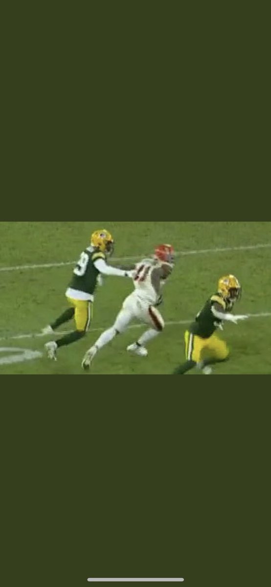 One of these was Defensive pass interference one of them was not🤷