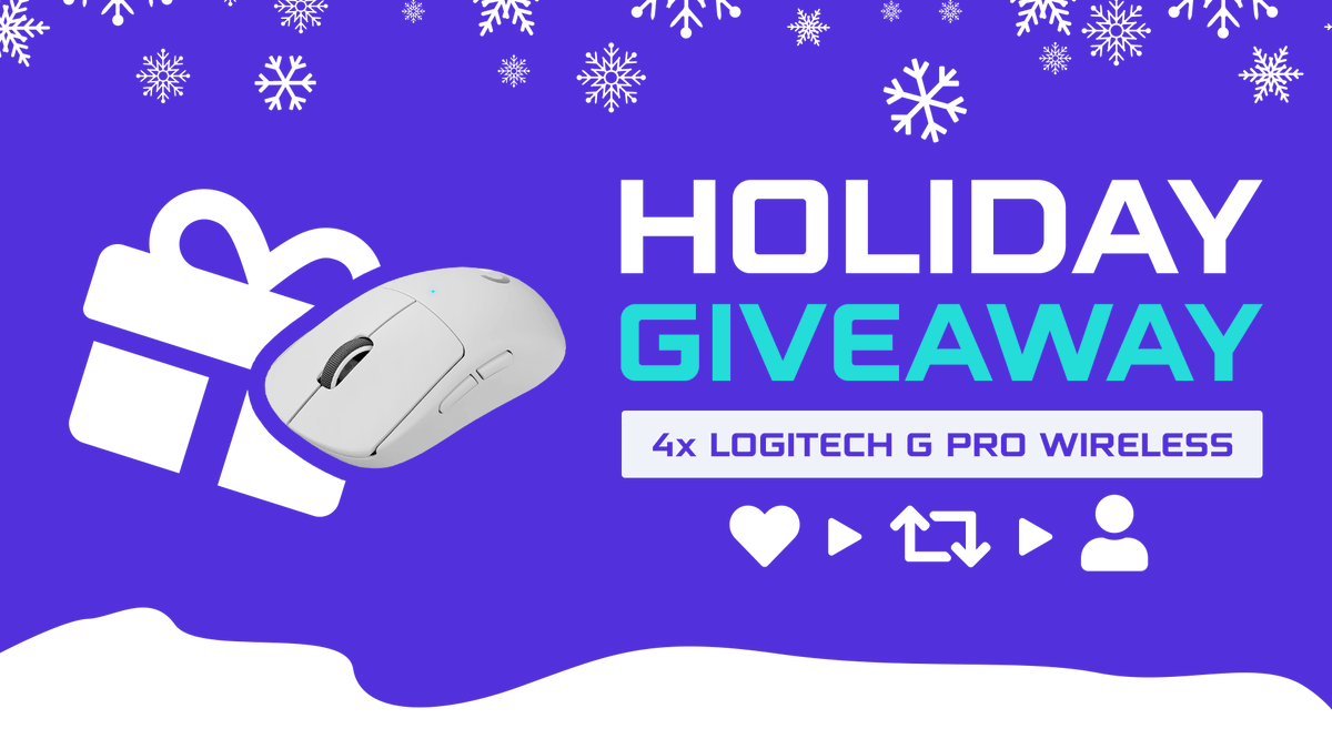 4x Logitech G Pro Wireless Giveaway 🎄

To Enter:
1️⃣ Follow <a href="/VoltaicHQ/">Voltaic</a>
2️⃣ Retweet &amp; Like this tweet
3️⃣ Tag 2 friends you'd carry with a new mouse

🎁 4 Winners
⏰ Ends January 1, 2022
