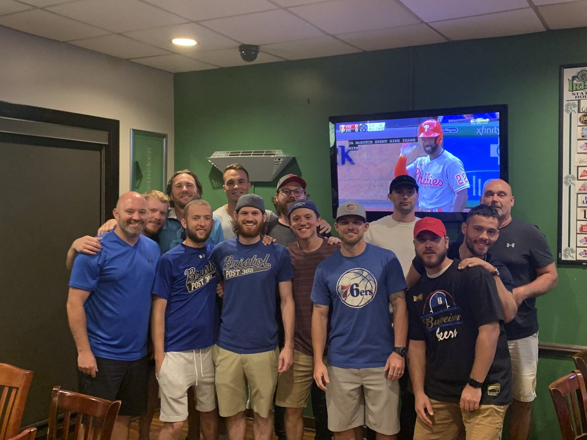 BristolPost382's tweet photo. RIP DLest…our hearts are heavy today after learning of your passing. Gone too soon. Forever State Champs…#Post382 #2011StateChamps #Jays https://t.co/02zQL1Azx8