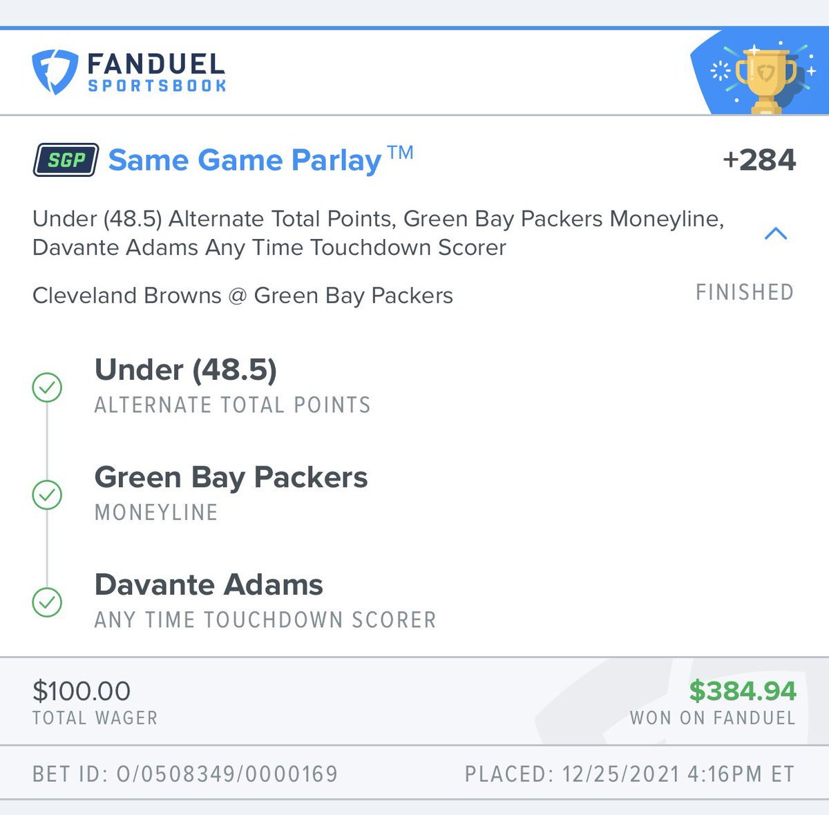 WCAttractions's tweet photo. I didnt hit the big one today but @packers came in clutch 💰 #WinnersCircle #Fanduel #FanduelSportsbook #Packers #GamblingTwitter #PicksWise @Pickswise @FDSportsbook https://t.co/qpGa4gPSxk