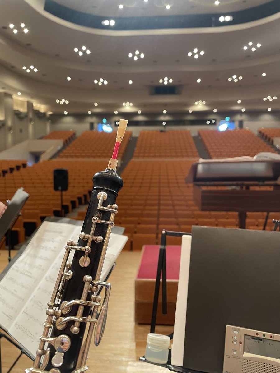 iwanttoplayoboe's tweet photo. 本日演奏会です！皆様の御来場お待ちしております！ https://t.co/DbbogqE6rV