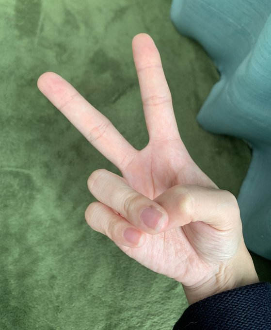 親指のtwitterイラスト検索結果