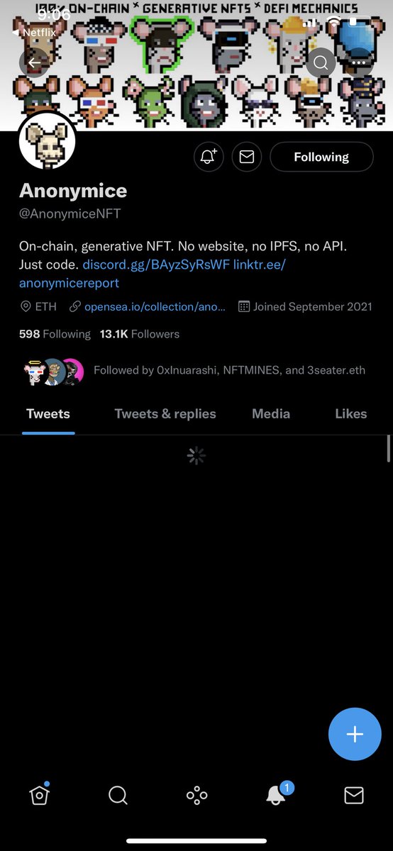 ialvinleee's tweet photo. @kurorobeast @0xInuarashi @AnonymiceNFT Done!! https://t.co/Wpbf8ZEC8j