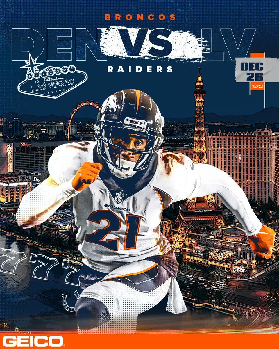 'Twas the night before gameday. 🎁

#DENvsLV x <a href="/realronalddarby/">Ronald Darby</a>