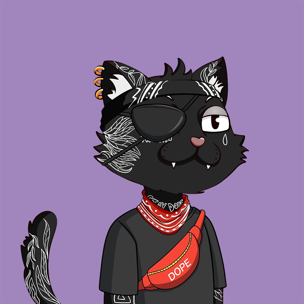 ShanePlumerEsq's tweet photo. 🎁NFT Giveaway!🎁
Giving away this tatted @Dope_Cats!

☑️ Follow @ShanePlumerEsq 
☑️ Follow @Dope_Cats 
☑️ Tag 3 friends

Winner will be chosen at 11:59 pm CST on 12/27/2021. #SolanaNFTs $SOL #StayDope #WAGMI @MagicEden_NFT https://t.co/8s8OfbZEE6