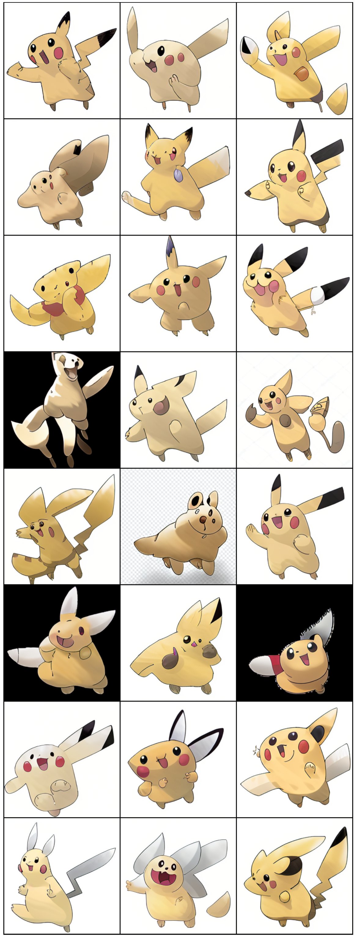 Pikachu evolution chart