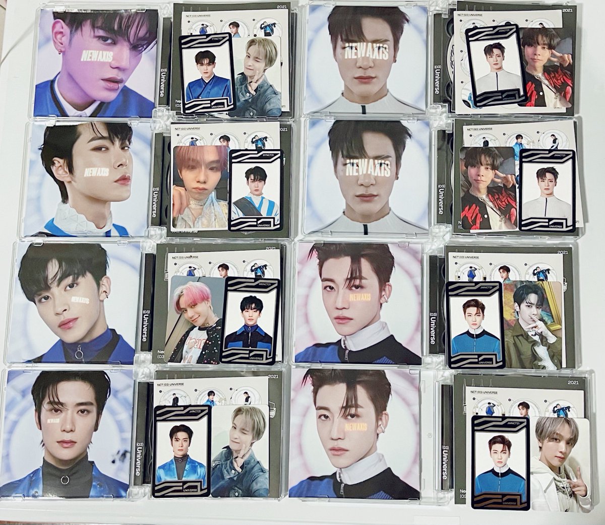 jaebummii2's tweet photo. พร้อมส่ง จีเวล jewel nct2021 universe
ปก+การ์ด universe (เเจมิน, เจโน่, โดยอง, แทยง, มาร์ค, แจฮยอน)
การ์ดเซลฟี่ตามรูป (แฮชชาน, โชทาโร่, จอนนี่, คุณ, หยางหยาง,จองอู)
ราคา  420฿ ems30

#ตลาดนัดnct #ตลาดนัดnct2021 
#ตลาดนัดnctdream #ตลาดนัดnct127 
#ตลาดนัดwavy https://t.co/PvYAcF5J48