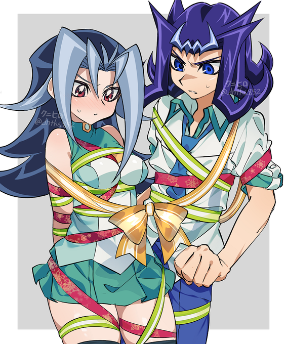 25日に間に合わんかったプレゼント神代兄妹絵 