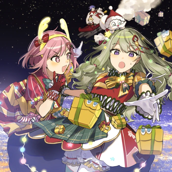 メリークリスマス 🎁 🌟 🛷 🎄
#prsk_FA 