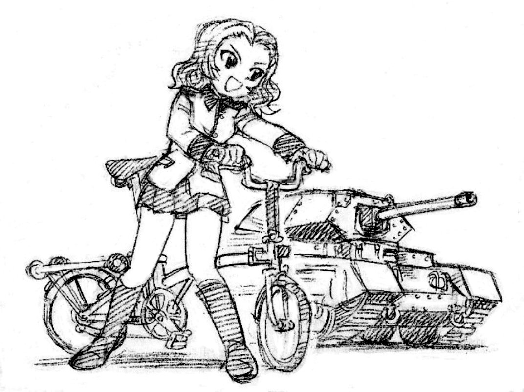 ローズヒップの登場する落描き。

岸和田だーじりん
「どんな走りをしようとも、我が校のだんじりは一滴たりとも紅茶をこぼしたりはしないわ」

戦SHADO

各学園の戦車に、自転車が積んであっとしたら(聖グロ編)

米英リカンベント対決(リカンベントにスカートで乗ってはいけません)

>ガルパン 