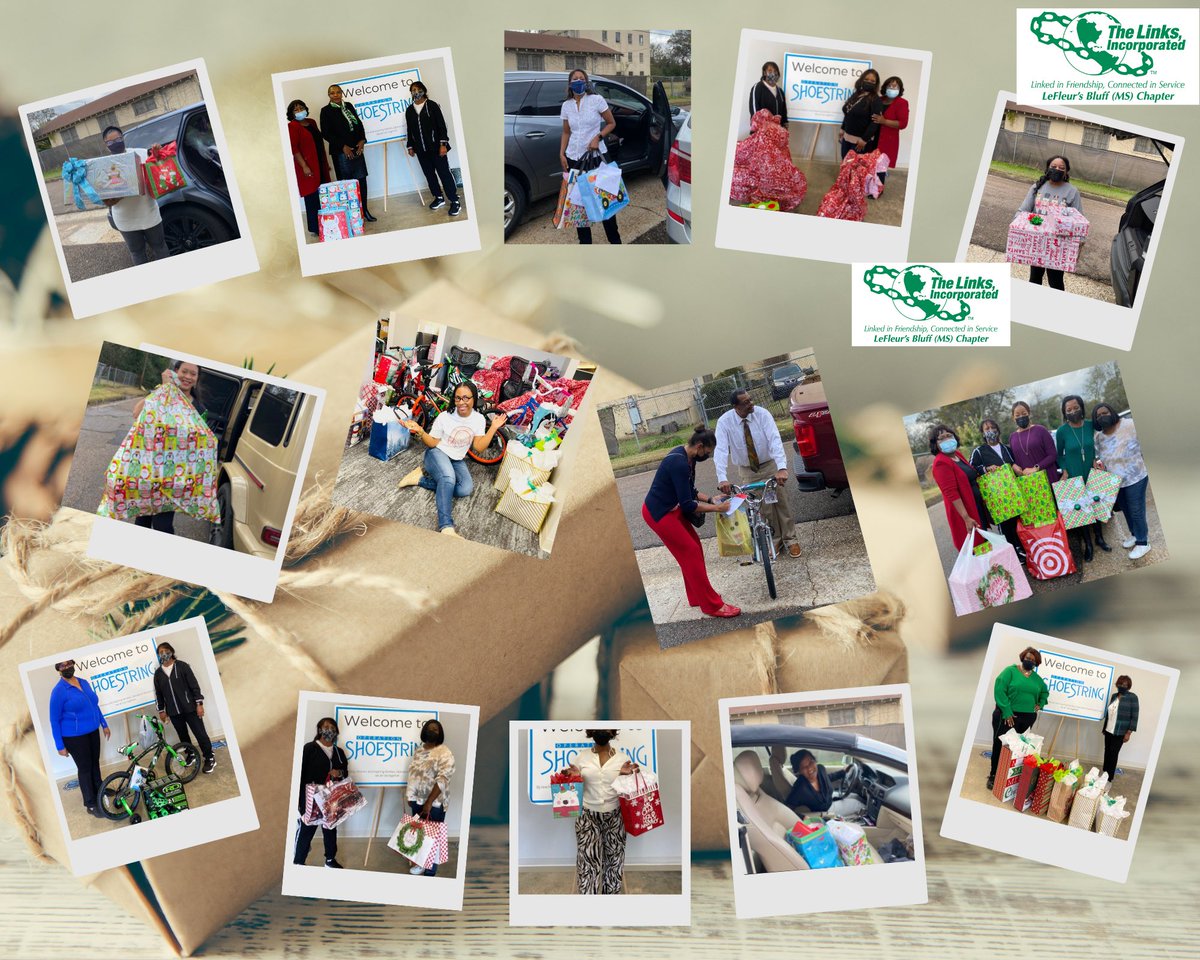 LBLinksChapter's tweet photo. Christmas was a little brighter for children in @OpShoestring’s after school program. Chapter members made sure “Santa” got them some of the things on their wish lists before they paused for holiday break. 
#MerryChristmas
#LBLinks
#SALinksInc
#LinksInc https://t.co/4hadJp00sJ