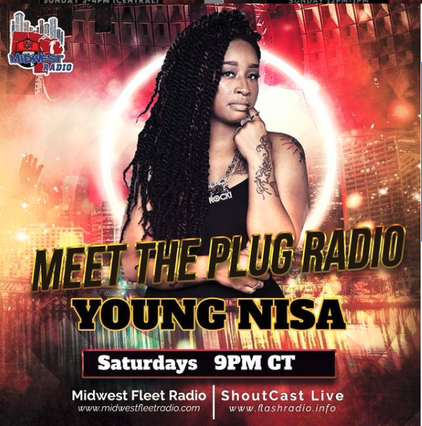 📻 🎧 ON -AIR Check Out @youngnisa #MeetThePlug &amp; Trap Mix Live on WAVU-DB <a href="/Midwest/">NT</a> Fleet Radio <a href="/MidwestFRadio/">Midwest Fleet Radio</a> bit.ly/36sSw1C Saturdays 9pm CST <a href="/FLEETDJS/">FLEET DJ'S</a> #Tunein #Newmusic #fleetradionetwork #Radioplay  #HOMEOFMIDWESTSOUNDS #DOPE <a href="/roku/">Roku</a> <a href="/MidwestFRadio/">Midwest Fleet Radio</a>