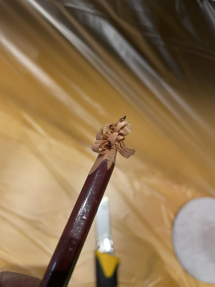 気付いたらフェザースティック作ってた。