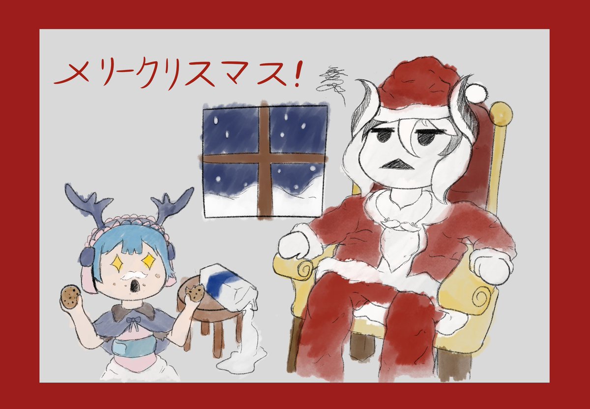 Merry Christmas! メリークリスマス！ #Madeinabyss #fanart #Christmas #Christmas2021 #くりすます #メイドインアビス #Santa