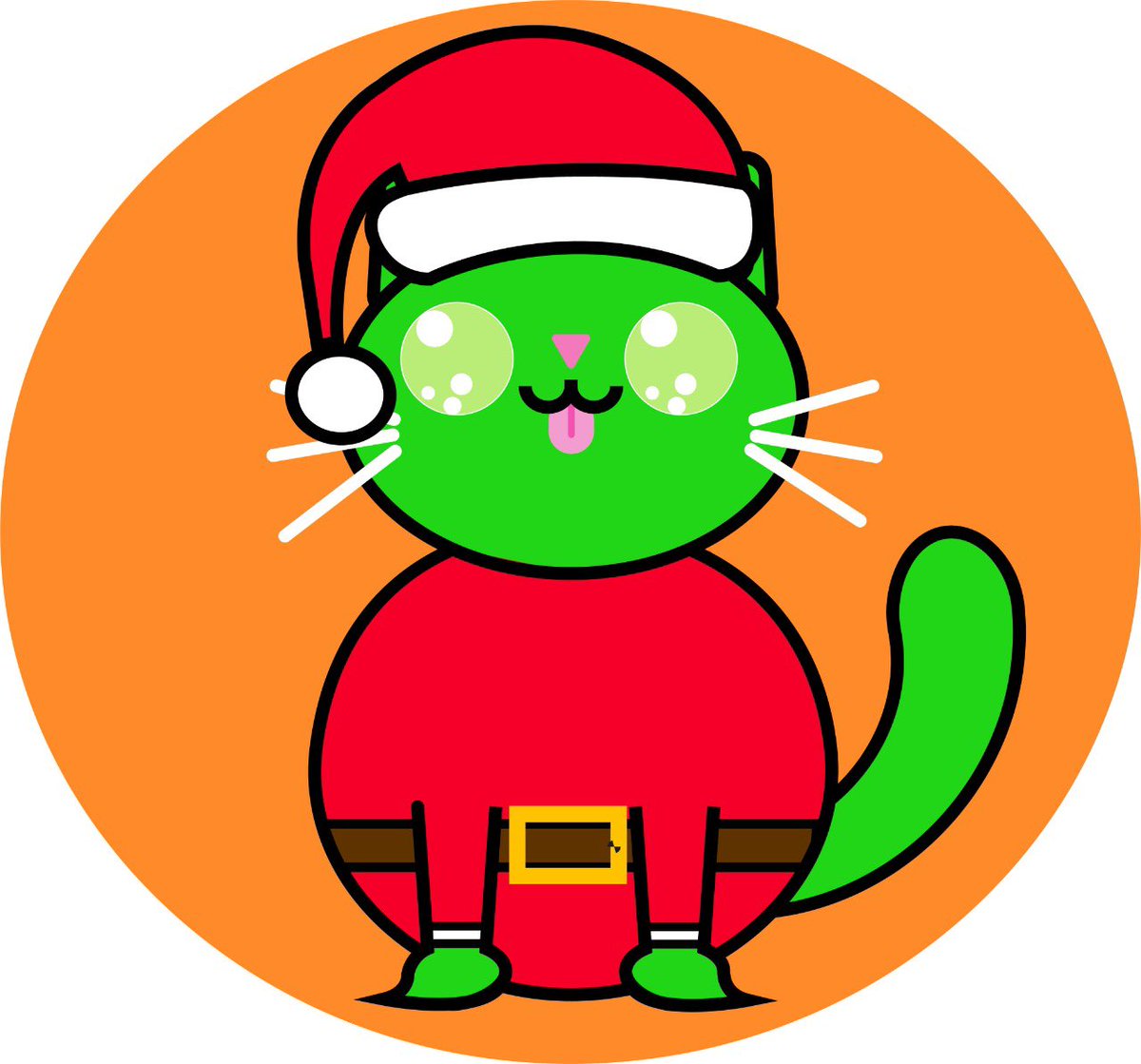 rainbowcatsxtz's tweet photo. Merry Christmas from #rainbowcats #80!!! 😂 https://t.co/GeDXyhZ3L7 $xtz #tezosnft https://t.co/ufQq2ZpuQc
