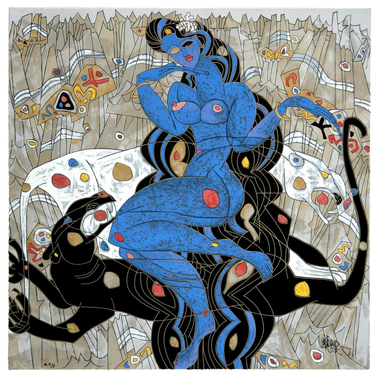 AddictedGallery's tweet photo. "Every work of art tells a story." ~ A.D. Posey
Get Your Art Fix!
"Mountain Ghost" by Jiang Tie Feng, 1988 https://t.co/xLT2xfVGtl
#jiangtiefeng #contemporaryart #yunnanschoolofart #storytelling #symbolism #mountainghost #artgallery #onlineartgallery #buyart #LimitedEdition https://t.co/i1Vix58tIf